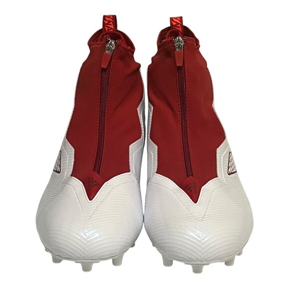 adidas SM Nasty Fly Red/White Lineman Football Cleats Men's Size 14 HP8816 - Picture 4 of 9